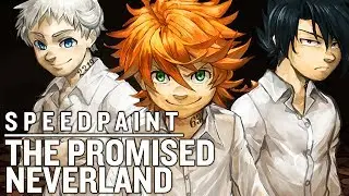 THE PROMISED NEVERLAND || SPEEDPAINT