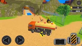 Train Track Builder Simulator - Mode Track Level 2 - City  Construction JCB Game 3D
