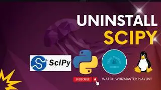 Python Scipy Uninstall in Ubuntu | How to Uninstall Python Scipy on Ubuntu Server |Linux| WhizMaster