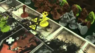 Zombicide Toxic City Mall: partida completa passo a passo em português