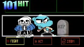 Ultimate Bad Time Sans with Extra Gumball😉 VS Mugen Characters | FUNNY GAMING