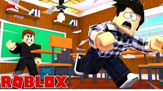 Я убегаю от учителя у кого один глаз (MR STINKY'SDETENTION(OBBY)