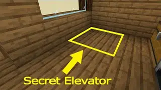 Secret Minecraft Elevator (Tutorial)