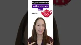 Essential KITCHEN vocabulary [Part 2] 