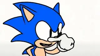 The last sonic standing will be the winner! (flipaclip animation)