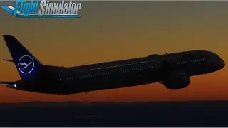 Foggy Takeoff from Munich (MUC) Airport | Microsoft Flight Simulator | 787-9 Dreamliner Experience