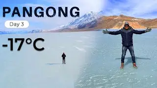 Nubra Valley to Frozen Pangong Lake Road Trip | March 2022 | Day 3 Laddakh Trip