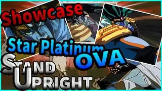 Stand Upright showcase Star Platinum OVA