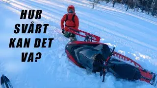 SKÅNING KÖR SNÖSKOTER FÖR FÖRSTA GÅNGEN