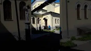 Карантин. Зарядка на балконе . (За неимением балкона проводится в портальной)