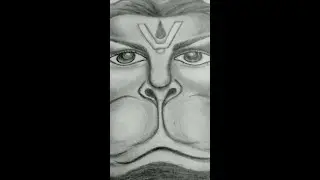 hanumanji drawing   #hanumanji #ramayan #ravan #drawing