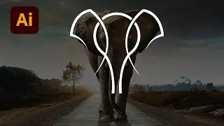 Make a logo with animals || Elephant logo