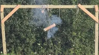 5 lbs ground salute in HD super slow mo