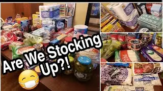 Large Family Walmart & Aldi Grocery Haul During A Pandemic?!