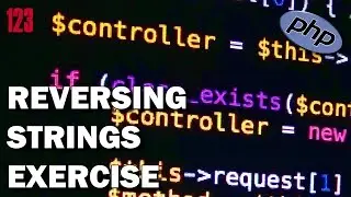 PHP: How to reverse string