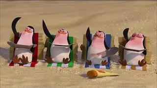 The Penguins of Madagascar but it's in the style of the Reno 911 Miami trailer