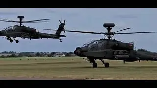 Helo action at the Summer Duxford airshow