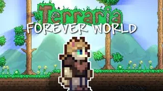 starting my Terraria forever world as a builder