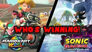 WHO'S WINNING ON RELEASE? SONIC RACING CROSSWORLDS OR MARIO KART WORLD