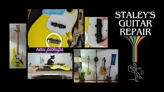 Fender Jazz Bass Pickup Exchange (factory to lollars!) #bassguitar #bassplayer #fenderjazzbass