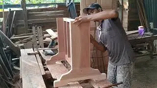 cara membuat meja makan dari kayu dan triplek 2021