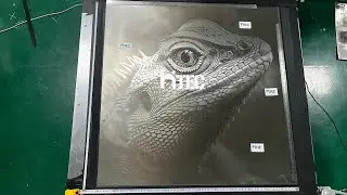 How to mark a photo with fiber laser marking machine on stainless steel with large size