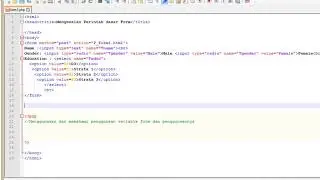 Marisa-Tutorial web programming PHP form , variable and post method