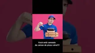 Caixas de pizza ruins !!!! 