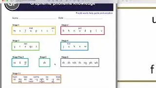Assessing Grapheme Phoneme Knowledge | Adapted LLARS for AAC Users