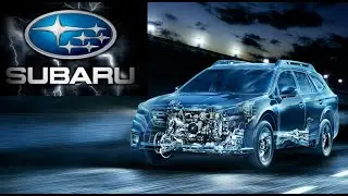 Ремонт Субару Аутбэк. Body repair after an accident.