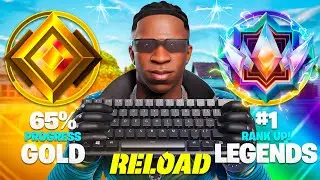 Gold to Unreal Legends Solo SPEEDRUN.. (Fortnite Reload)