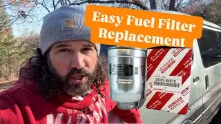 I Replaced My Toyota Hiace Super Custom's Fuel Filter in Minutes!