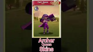 Archer queen skins in Clash of Clans shorts 