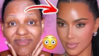 Makeup Transformation Kim Kardashian Inspired 😱🔥🔥 