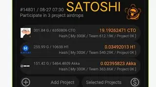 SATOSHI APP FREE AIRDROPS CTO+HAVEN1+AKKA