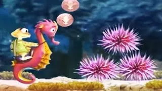 Children's cartoon about the turtle