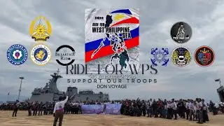 “Ride for West Philippine Sea” Our seas! Our Rights! Our Future! West Philippine Sea, akin ka!!! 🇵🇭
