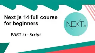 Script - Next js 14 tutorial
