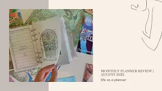 Monthly Planner Review | August 2022