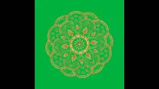4K Mandala Background Loops Green Screen || Free Video Background Loops 