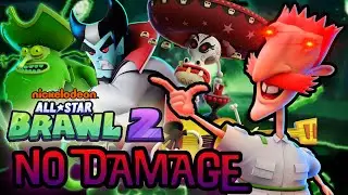Nickelodeon All-Star Brawl 2: All Bosses + No Damage (Nigel Flick Edition)