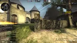 CS:GO 5vs2 N3m0 and Apache (map cbble)