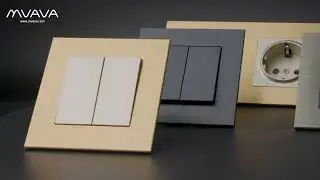 European Standard Aluminum Frame Switch & Socket
