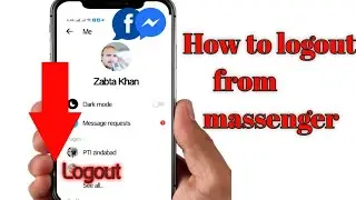 how to logout from messenger
