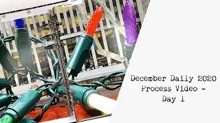 December Daily 2020 Process Video | Day 1