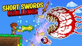 Terraria, But I Can Only Use SHORT SWORDS...