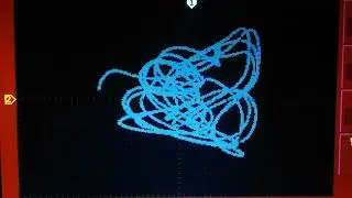 A slowly evolving hyperchaotic oscillator controls two sine wave oscillators