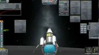 Kerpollo XIII flying to the mun with the Erkle docking mod (Part III) [KSP 0.17, Erkle mod]