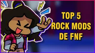 OS 5 MELHORES ROCK MODS DE FRIDAY NIGHT FUNKIN (FNF)
