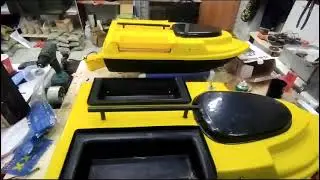 Установка Автопилота АкваРобот на кораблики близнецы. Часть 2.